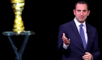 Vincenzo Spadafora, ministro del Deporte italiano.