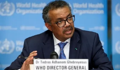 El director general de la OMS, Tedros Adhanom Ghebreyesus.