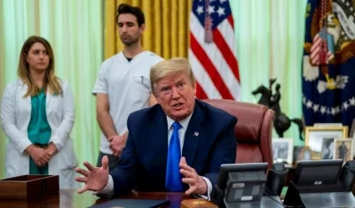 Donald Trump, presidente de los Estados Unidos.