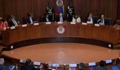Sala Plena de la Corte Constitucional.