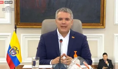 Iván Duque, Presidente de Colombia.