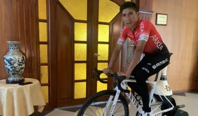 Nairo Quintana, ciclista colombiano.