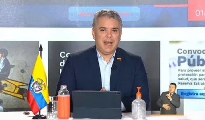 Iván Duque, Presidente de Colombia.