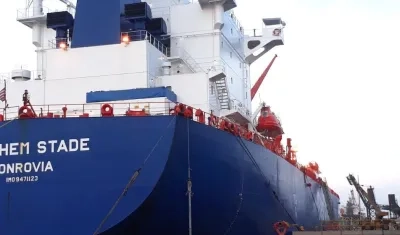 Actividad portuaria en Monómeros Colombo Venezolanos.