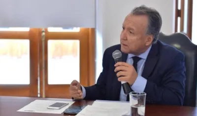 El viceministro de Salud, Luis Alexander Moscoso Osorio.