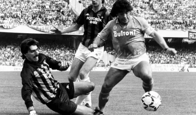 Diego Maradona anotó 10 goles en el torneo.