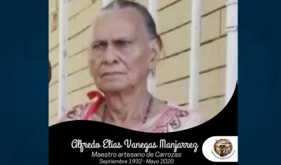 Maestro Alfredo Vanegas Manjarrez.