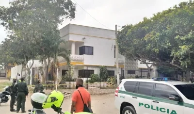 Lugar donde fue asesinada Candelaria Acendra.