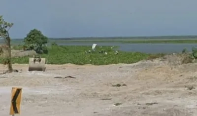 Lugar donde fue hallado.