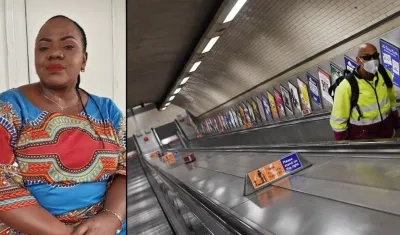 Belly Mujinga, de 47 años, falleció tras un enfermo con Covid-19 escupirla.