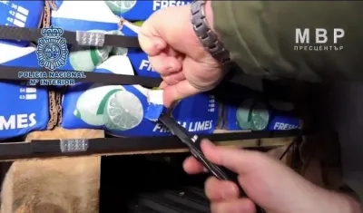 Cajas en donde venía la droga.