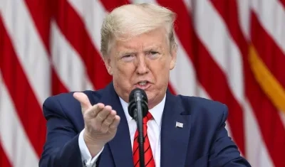 Donald Trump, presidente de los Estados Unidos.