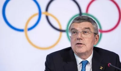 El presidente del organismo, el alemán Thomas Bach.