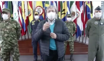 Carlos Holmes Trujillo, Ministro de Defensa Nacional.