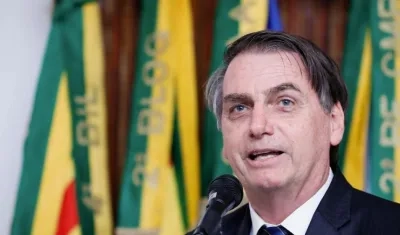 Jair Bolsanoro, presidente de Brasil.