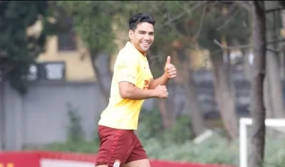 Radamel Falcao García regresó a entrenamientos.