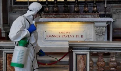 Imagen de la limpieza.