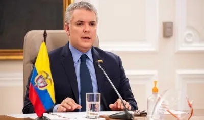 El Presidente de la República, Iván Duque.