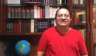 Diego Muñetón, abogado del exrector Ramsés Vargas.