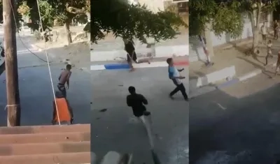 Guerra de pandillas.