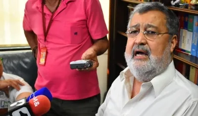 Rafael Pacheco, abogado de la Uniautónoma.