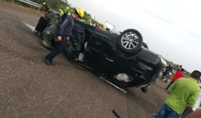 Estado en que quedó el vehículo.