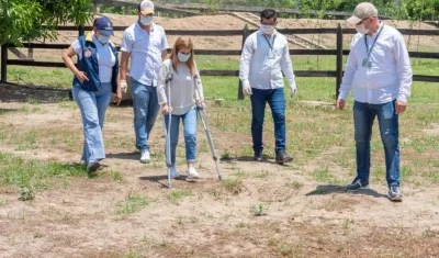 La Gobernadora del Atlántico, Elsa Noguera.