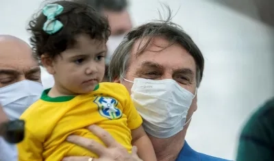 El presidente brasileño, Jair Bolsonaro.