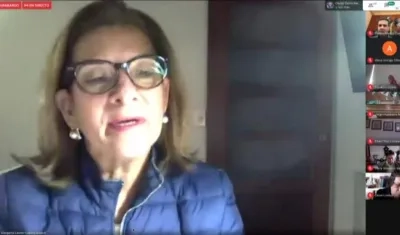 La Ministra de Justicia en el debate de prisión perpetua.