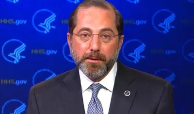 Alex Azar, secretario de Sanidad de Estados Unidos.
