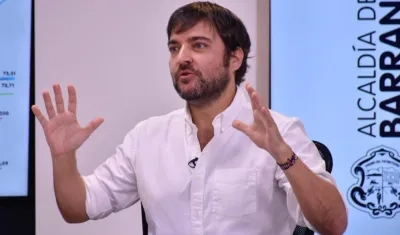 Alcalde Jaime Pumarejo.