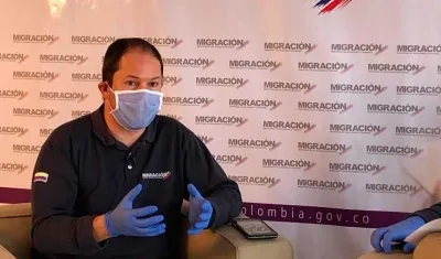 Juan Francisco Espinosa Palacios, director de Migración Colombia.