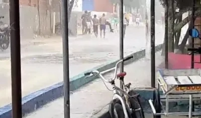 Enfrentamiento de pandillas.