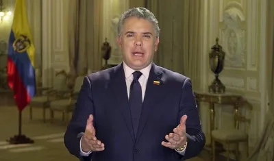 Iván Duque, presidente de Colombia.