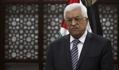 El presidente palestino, Mahmud Abás.