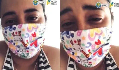 La secretaria de Salud de Piojó, Jennyfer Ripoll.