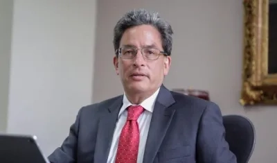 El Ministro de Hacienda, Alberto Carrasquilla.