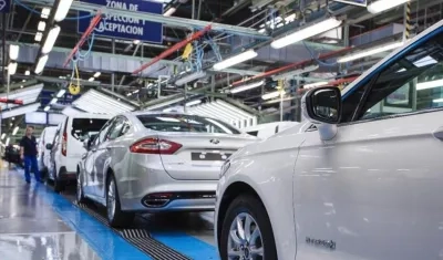 Planta de producción de vehículos Ford.