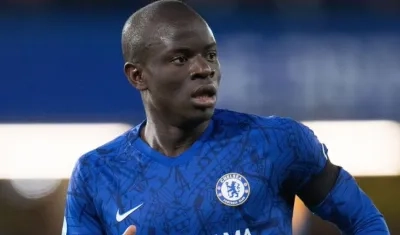 El futbolista francés del Chelsea, N'golo Kanté.