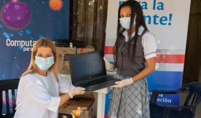 La Gobernadora del Atlántico, Elsa Noguera.
