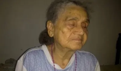 Señora de 91 años hincha del Junior.
