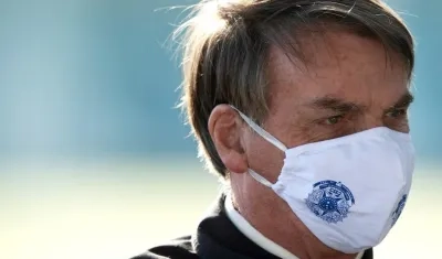 El presidente de Brasil, Jair Bolsonaro.