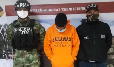 Uno de los capturados por el homicidio de Víctor Natera, en el barrio La Sierrita.