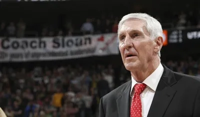Jerry Sloan, exentrenador de los Utah Jazz.