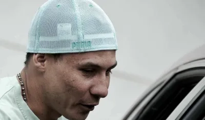 El jugador colombiano Luis Carlos Arias.