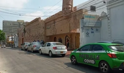 El motel sancionado por la Alcaldía de Barranquilla.