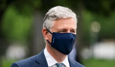 El asesor de seguridad nacional de la Casa Blanca, Robert O'Brien.