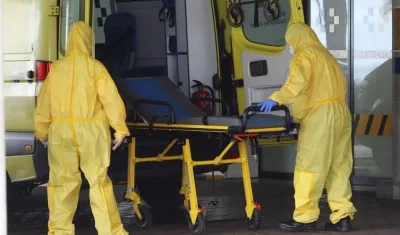 Personal médico en España.