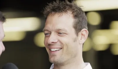 El representante de los pilotos, el austríaco Alex Wurz.
