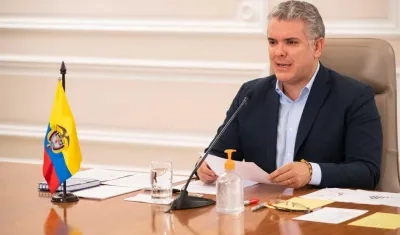 El Presidente de la República, Iván Duque.